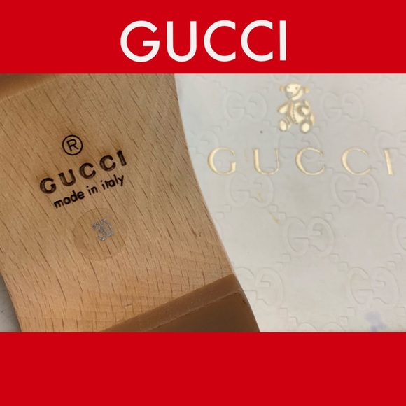 SOLD! Authentic Gucci Kids Sandal Size 30/US 12.5, - Picture 7 of 8